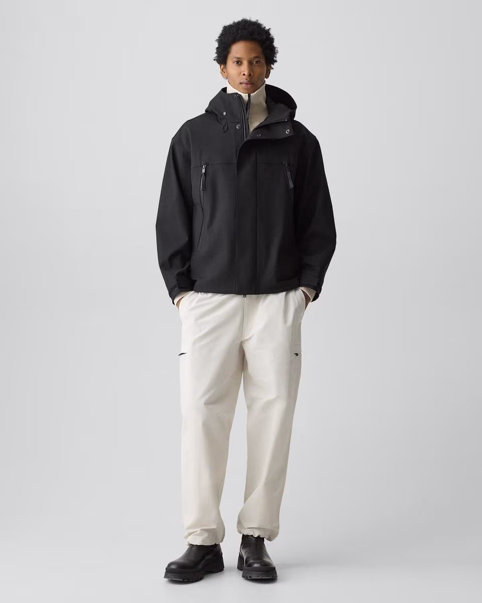 Hooded Jacket in Outer Shell