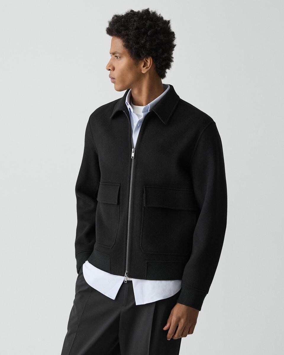 Sean Jacket in Double-Face Wool-Cashmere
