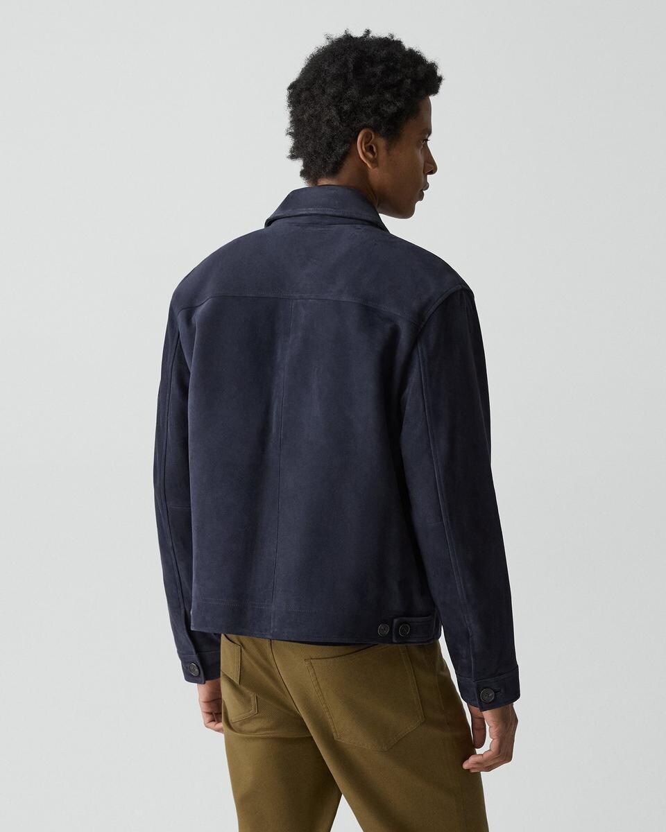 Amos Jacket in Suede