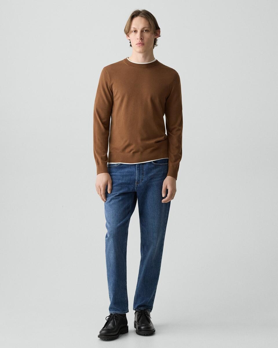 Crewneck Sweater in Regal Wool