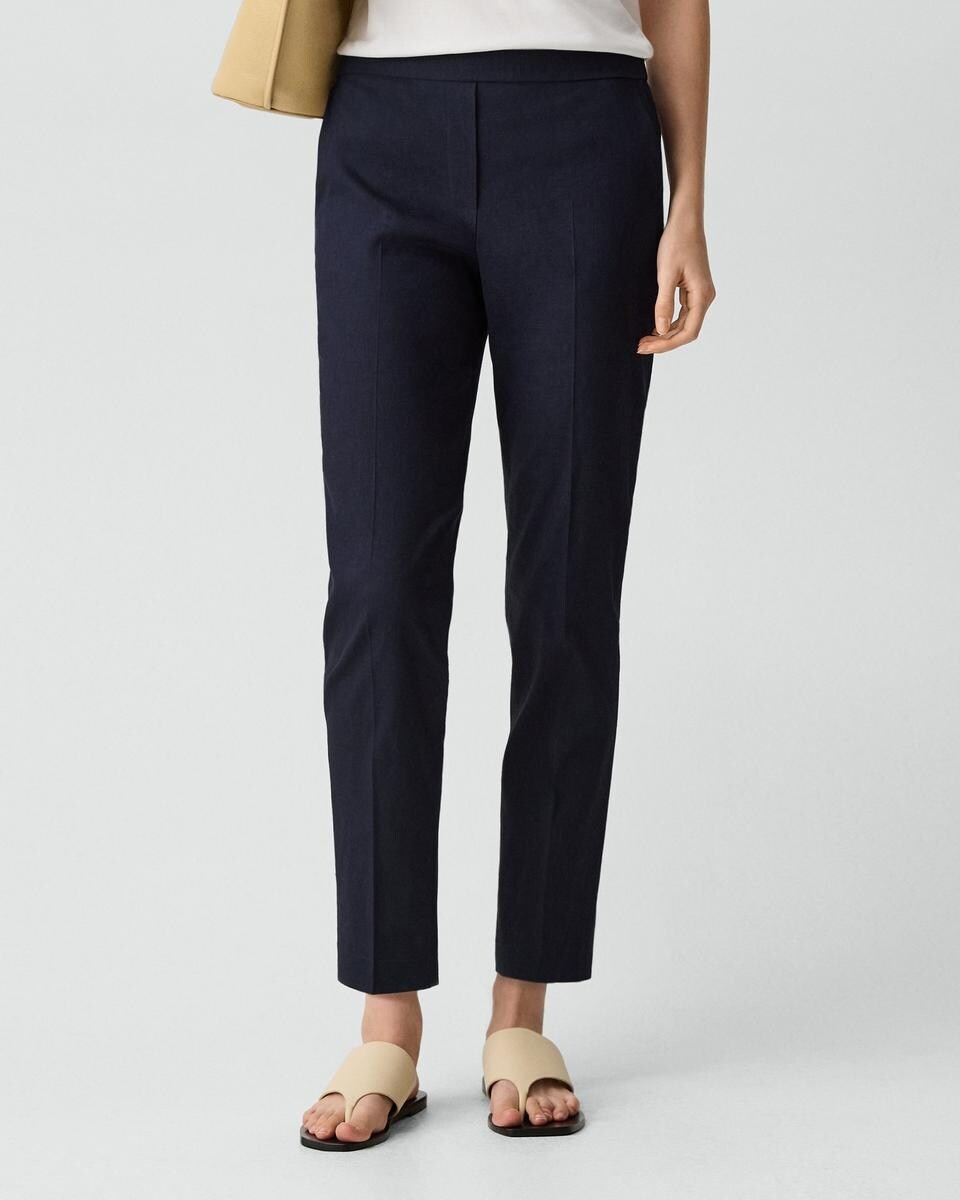 Treeca Pull-On Pant in Good Linen