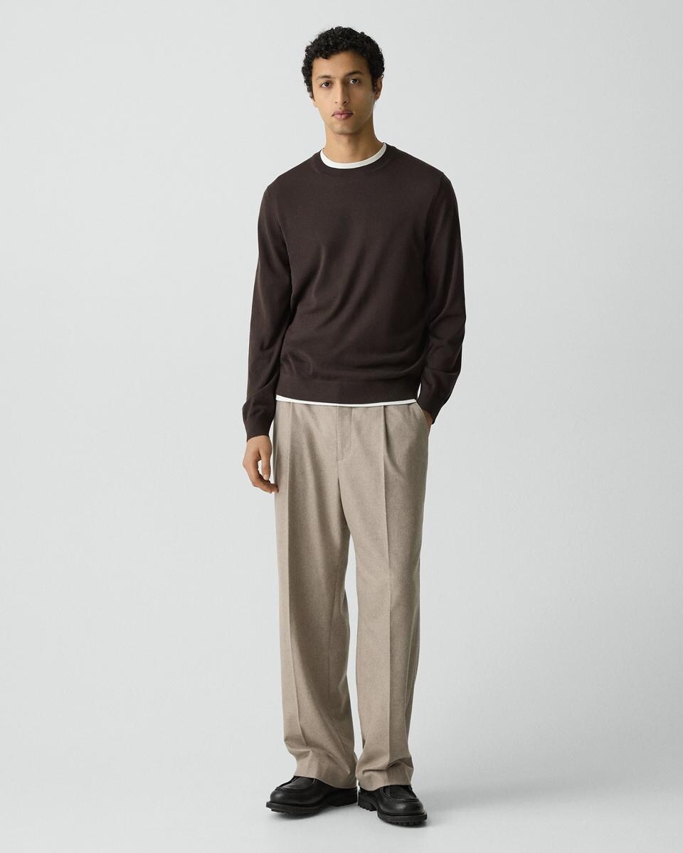 Crewneck Sweater in Regal Wool