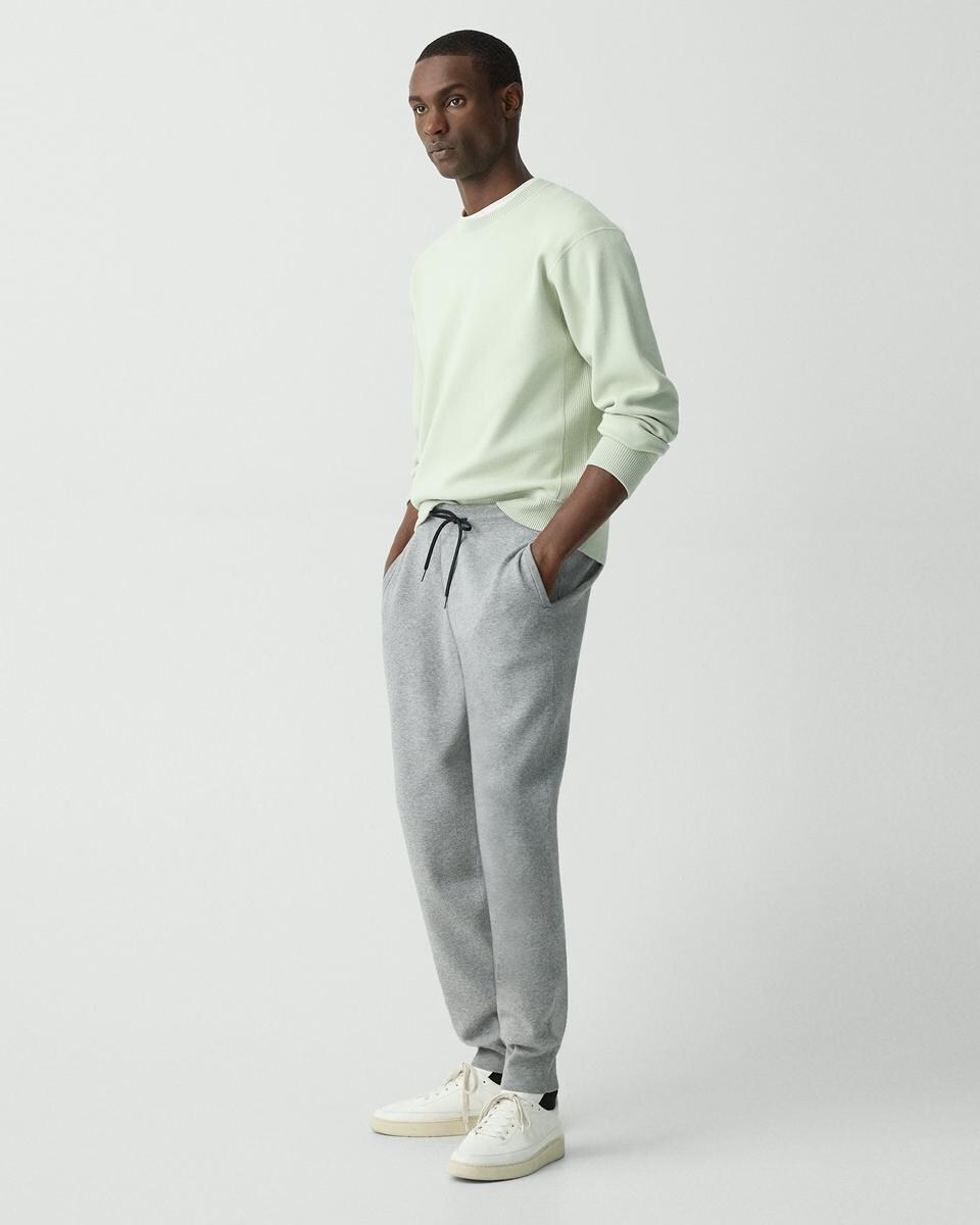 Drawstring Jogger in Fine Bilen