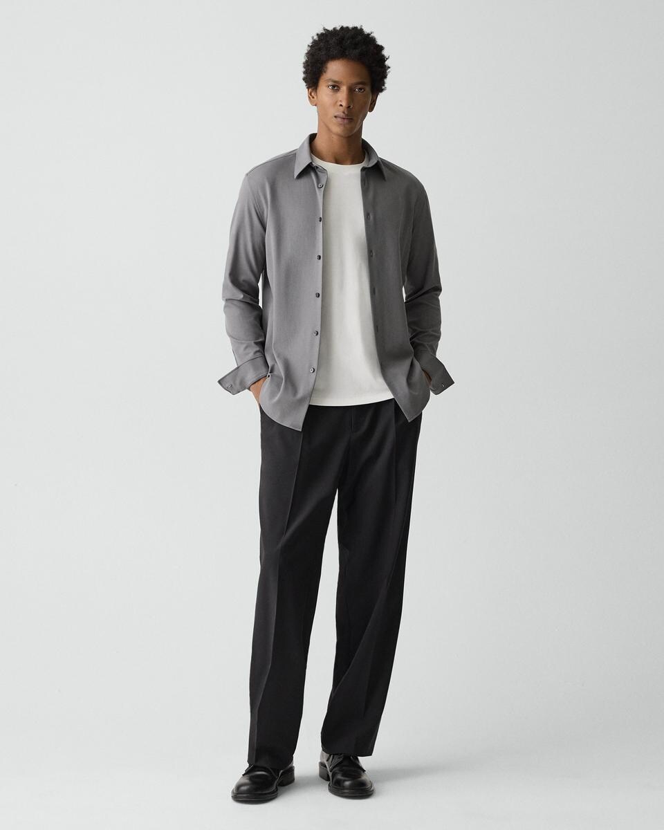 Sylvain Shirt in Structure Twill