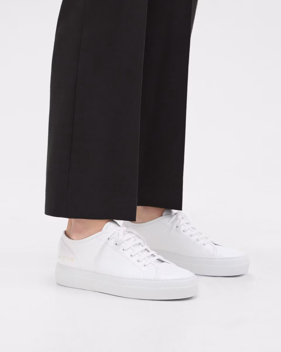 Common Projects Women’s Tournament Low-Top Super Platform Sneakers