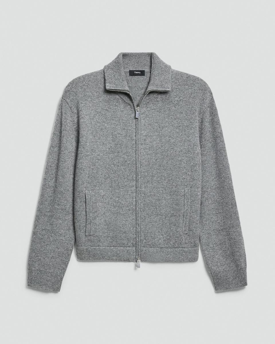 Zip Jacket in Cashmere