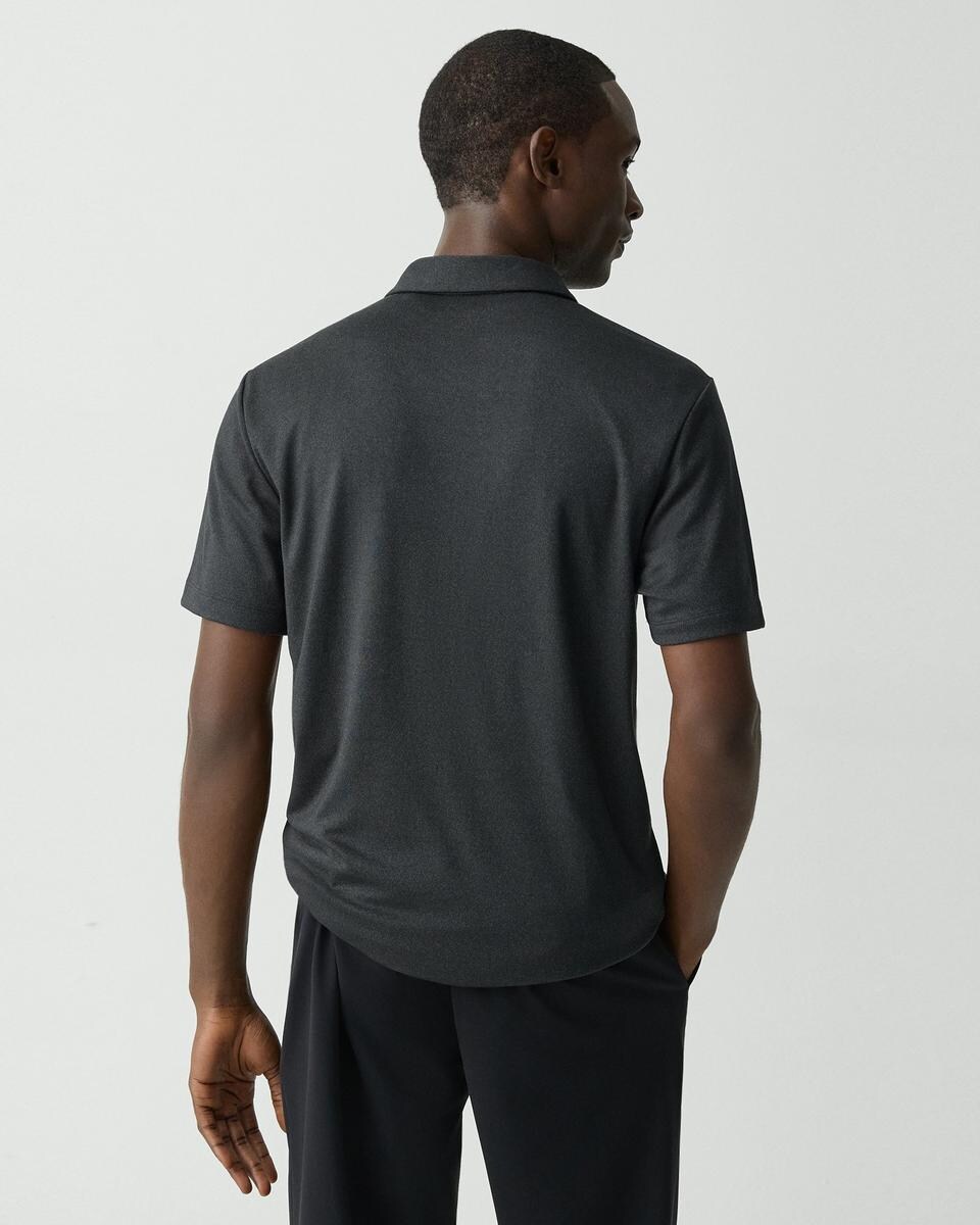 Bron Polo Shirt in Anemone Modal Jersey
