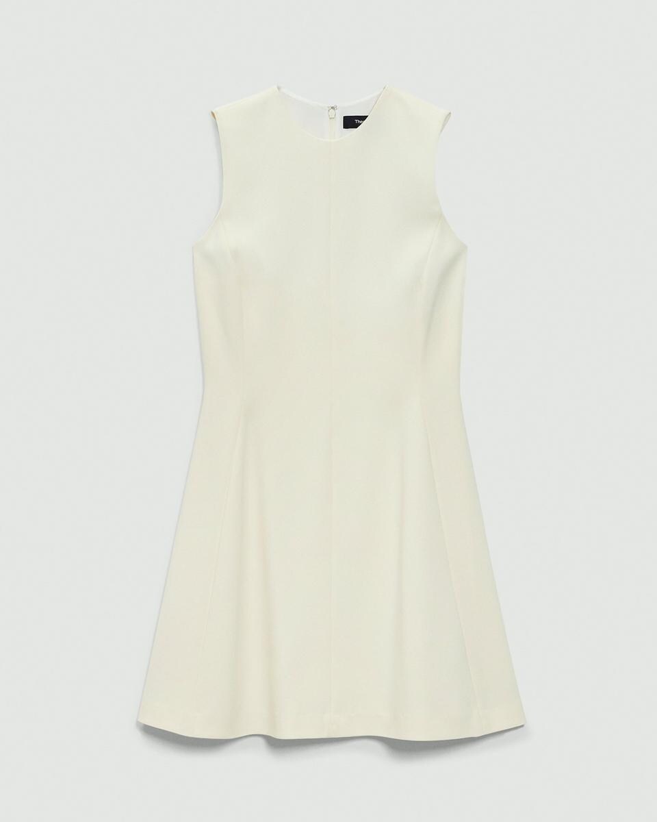 A-Line Mini Dress in Admiral Crepe