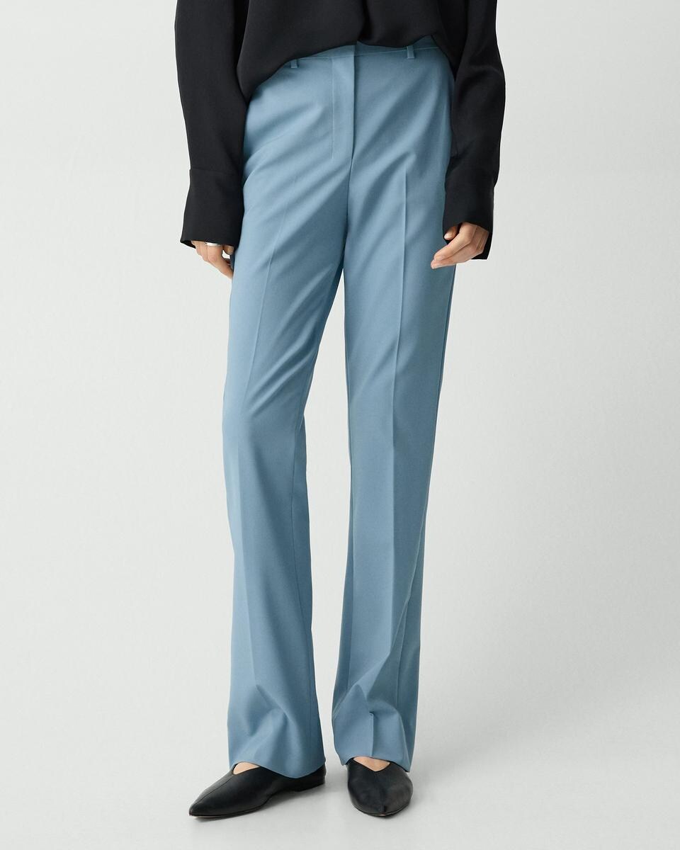 Flared Pant, 34'' in Good Wool