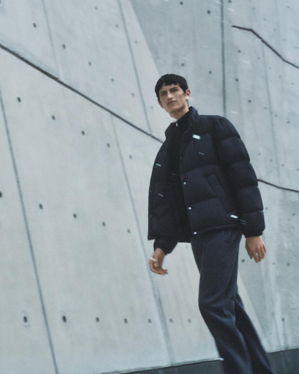 Parachute Puffer Jacket in Motion Down