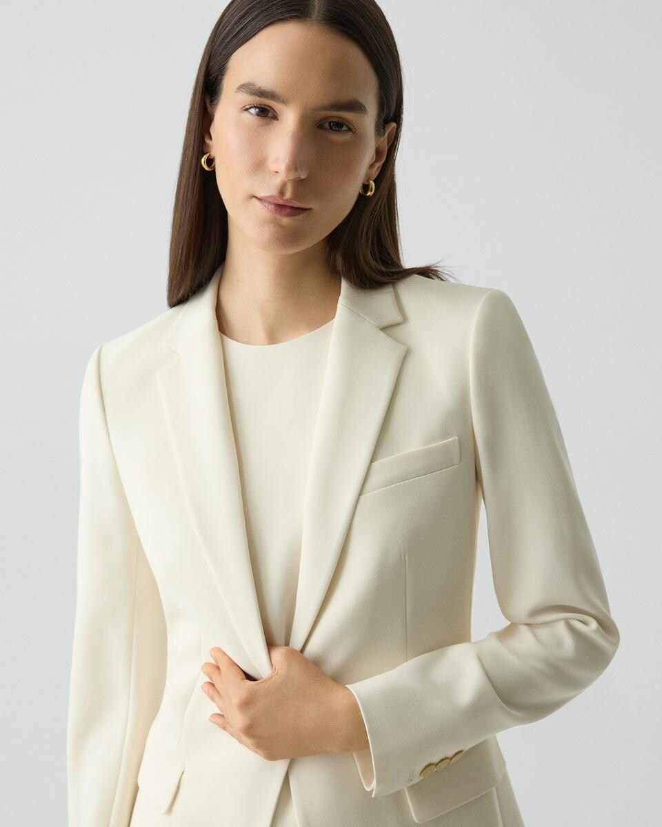 Staple Blazer in Admiral Crepe