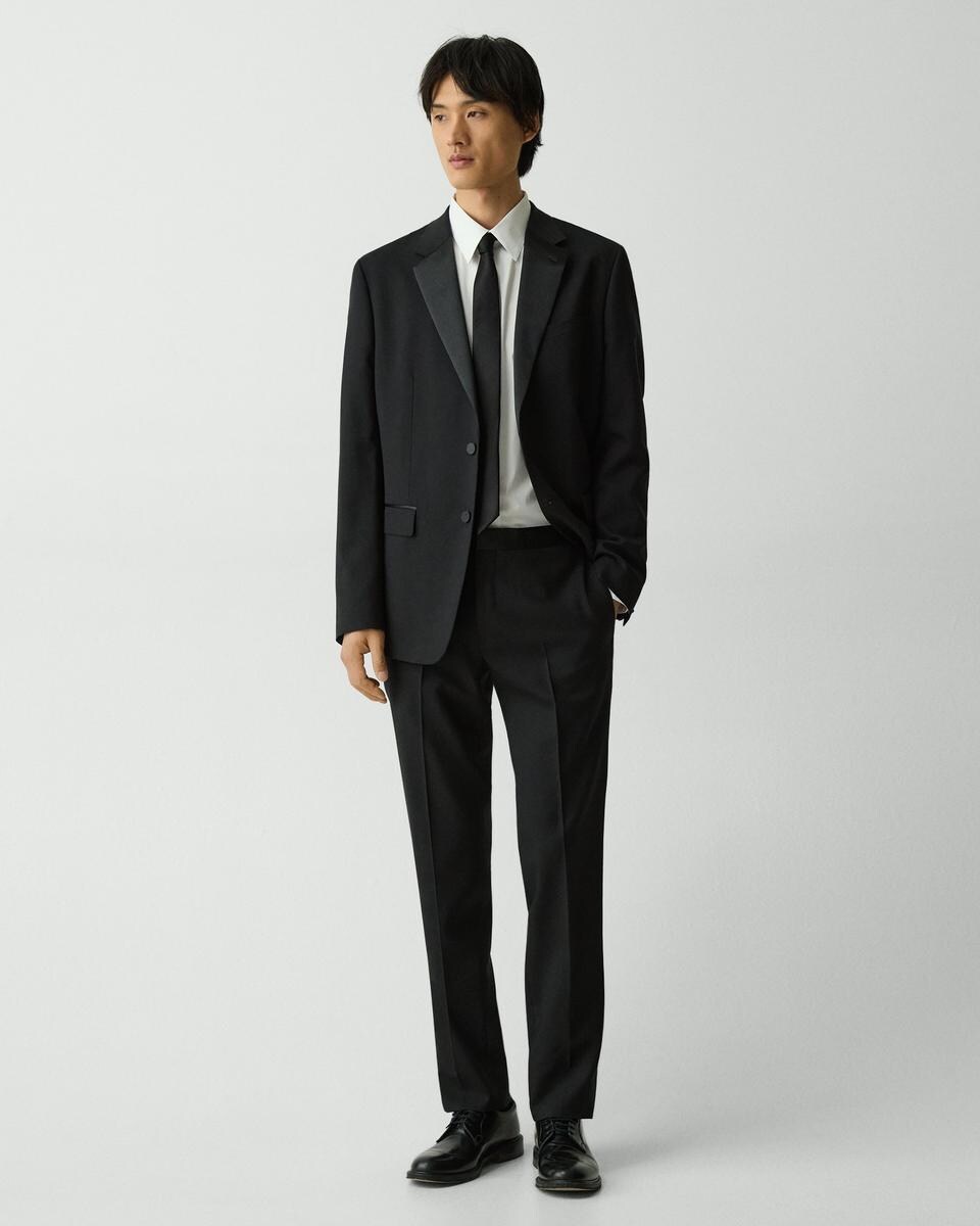 Mayer Tuxedo Pant in Stretch Wool