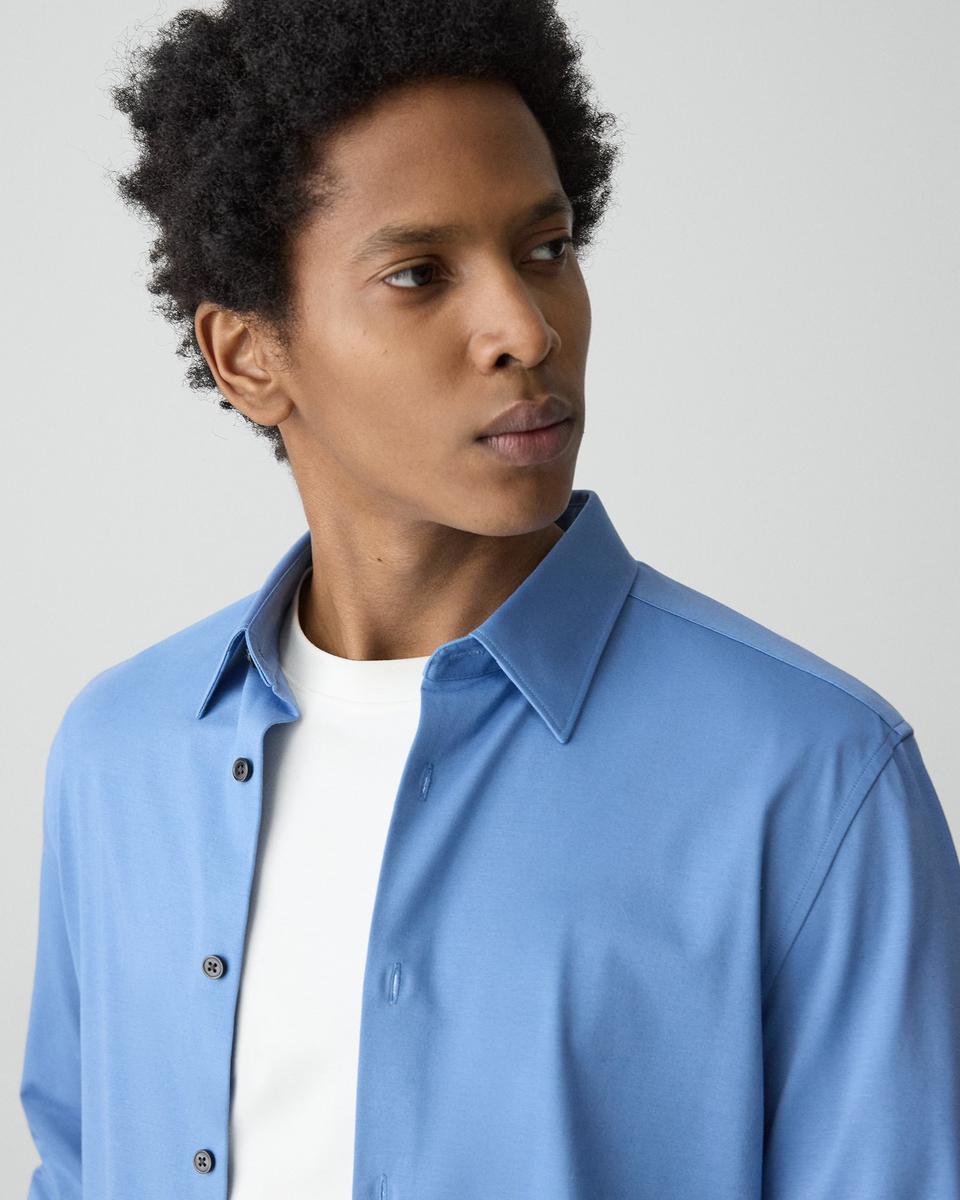 Sylvain Shirt in Structure Knit