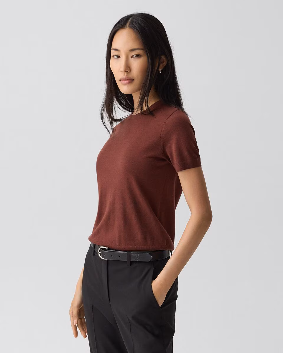 Sweater Tee in Regal Wool