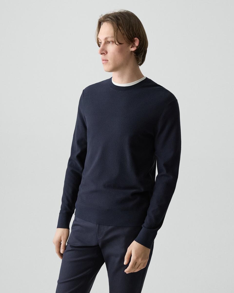 Riland Crewneck Sweater in Light Bilen