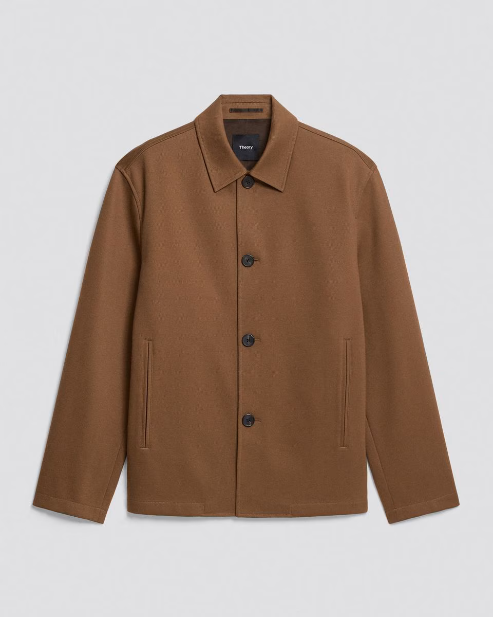 Chore Coat in Knit Twill