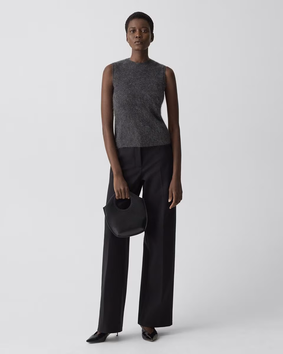 Classic Straight Pant in Smooth Ponte