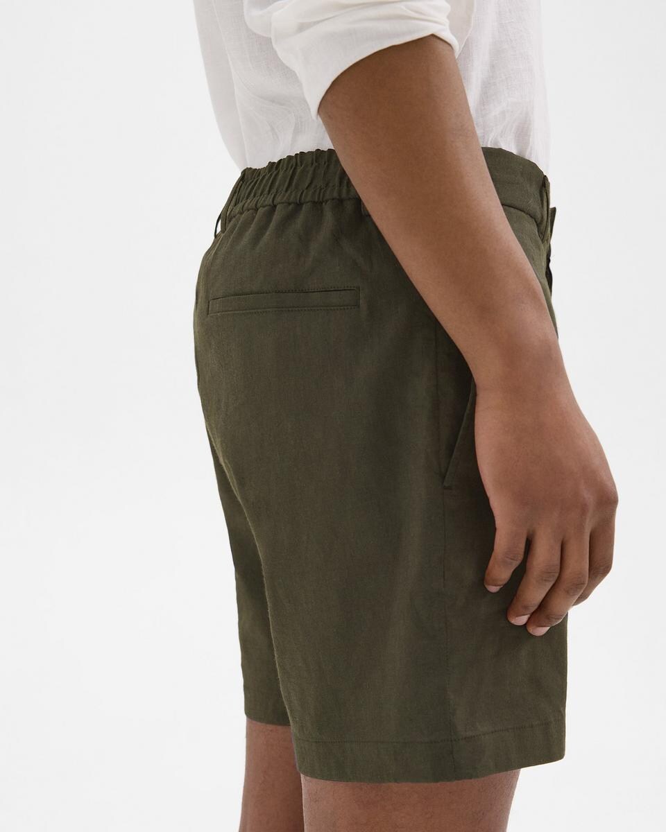 Curtis 7" Drawstring Short in Good Linen
