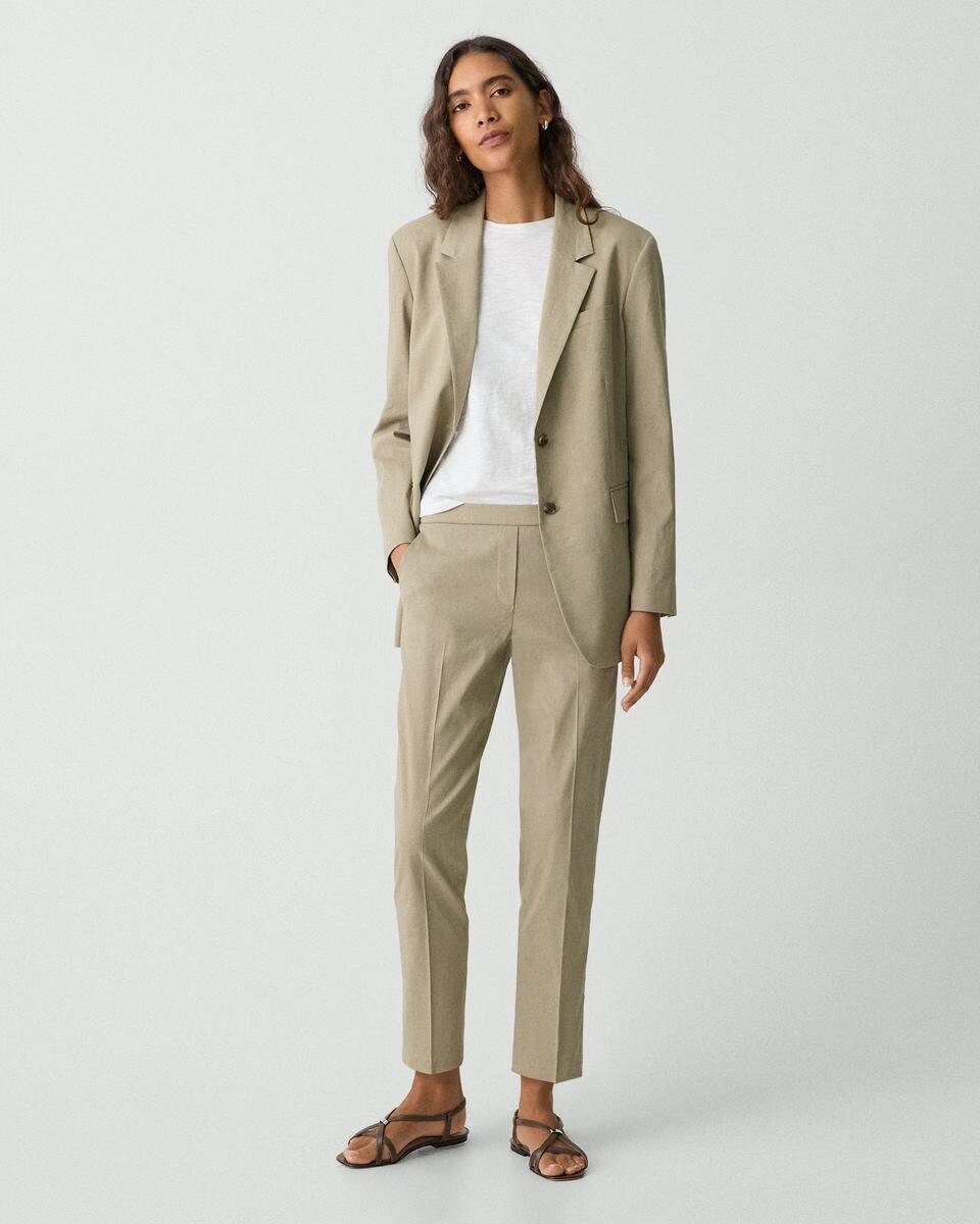 Treeca Pull-On Pant in Good Linen