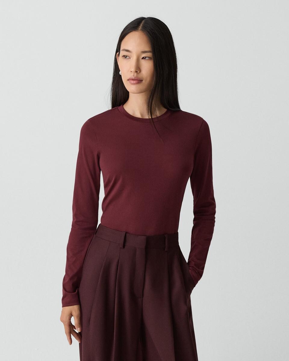 Tiny Long-Sleeve Tee in Organic Cotton