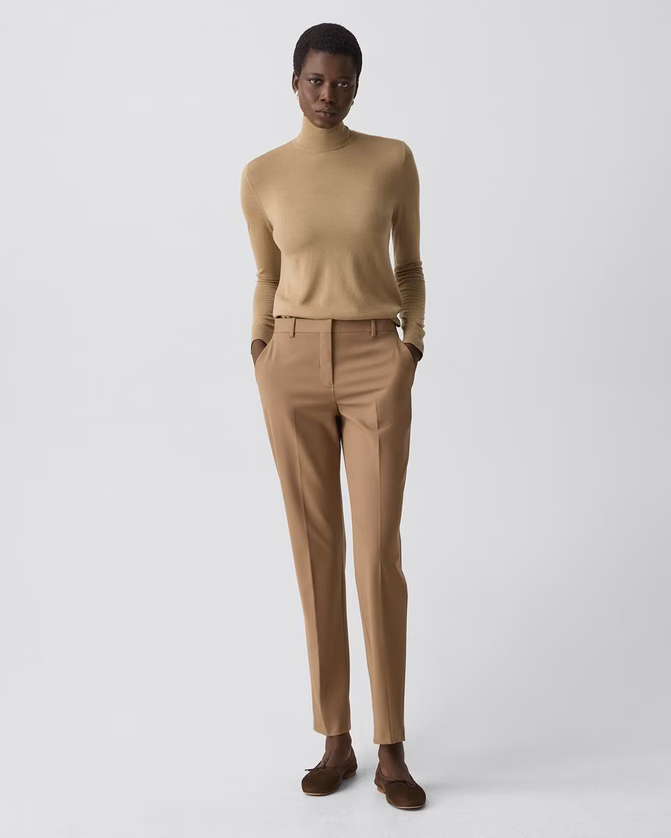 Treeca Full Length Pant in Good Wool