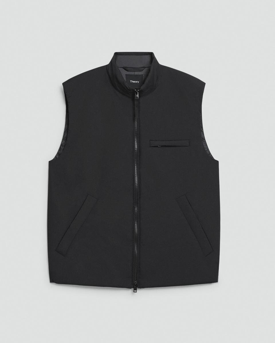 Zip-Up Vest in Motion Nylon