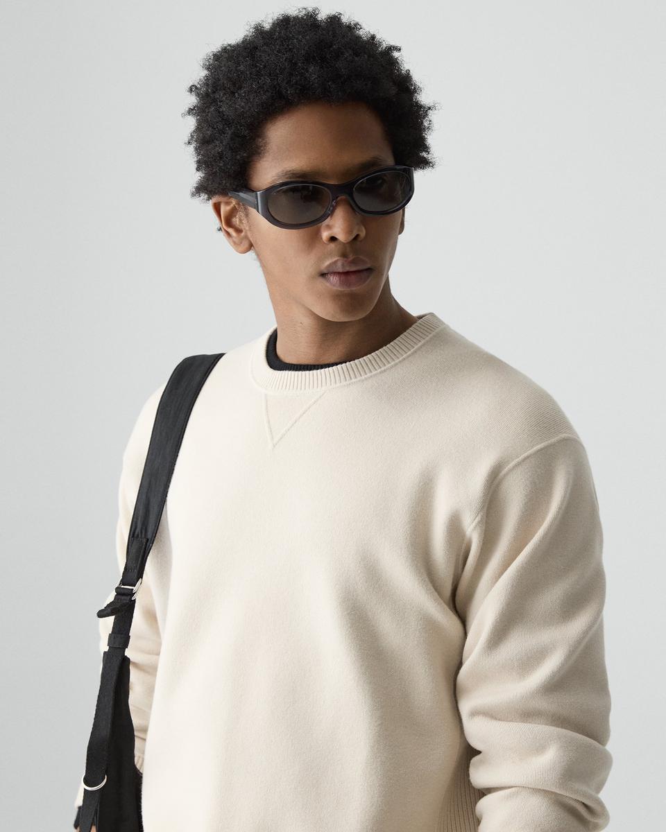 Crewneck Sweatshirt in Wool Bilen