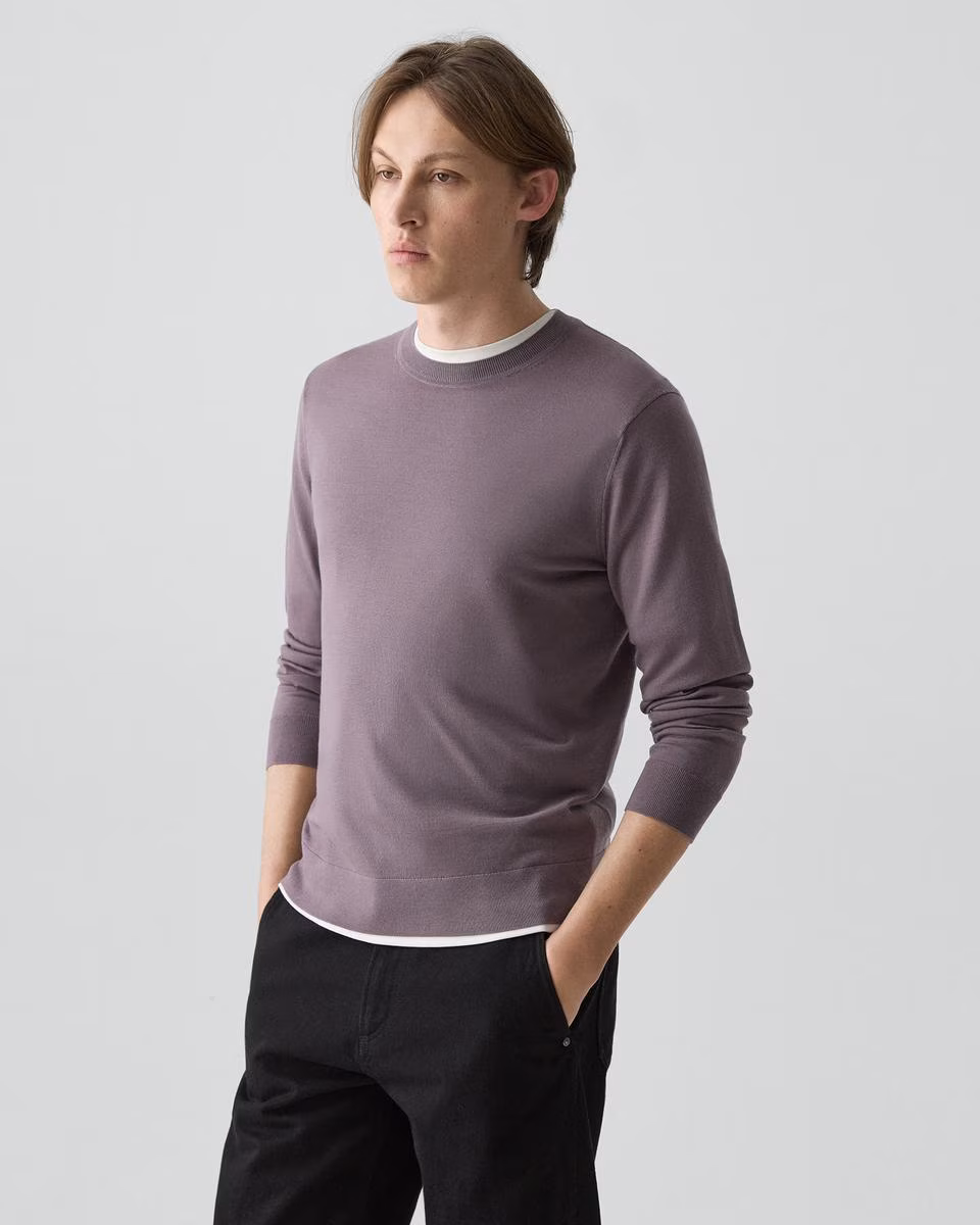 Crewneck Sweater in Regal Wool