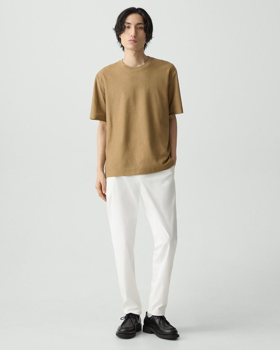 Relaxed Tee in Terry Cotton