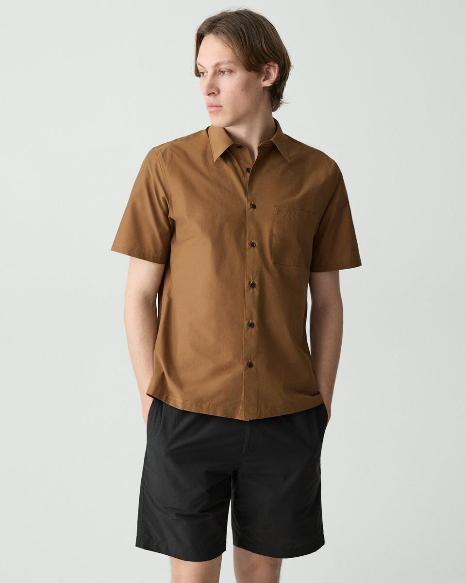 Noll Short-Sleeve Shirt in Cotton-Blend