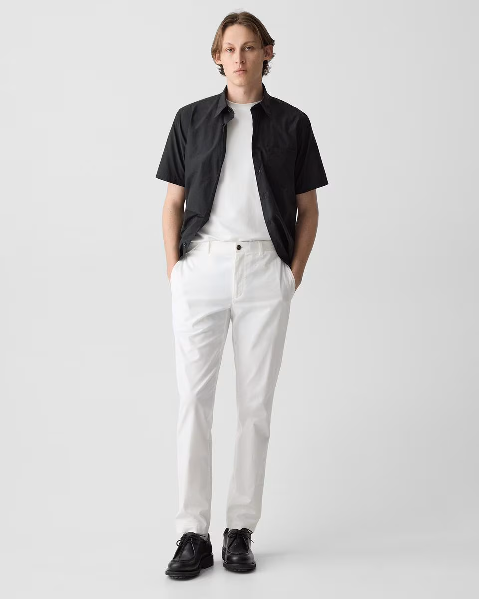 Zaine Pant in Stretch Cotton
