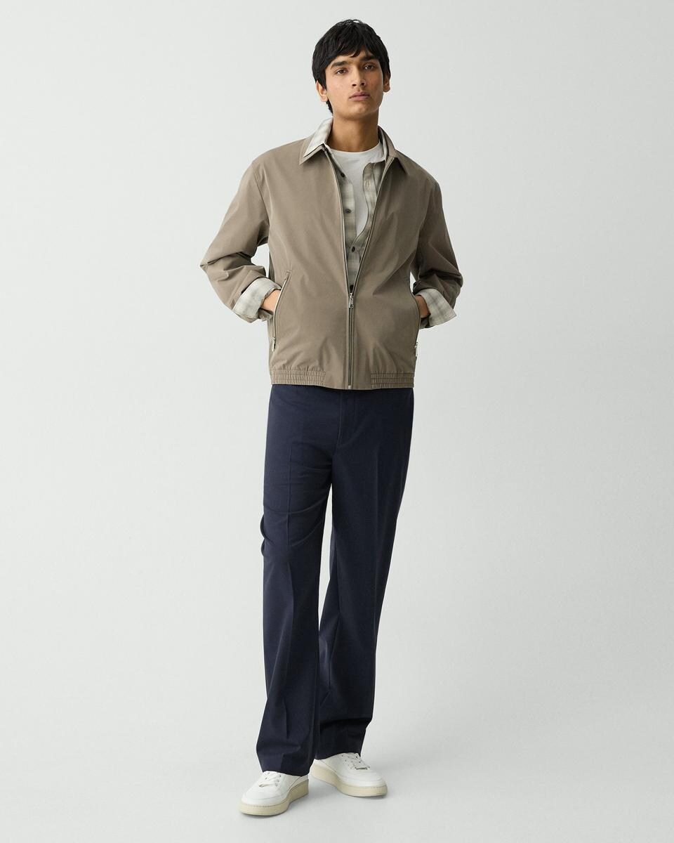 Blouson Zip Jacket in Foundation Twill