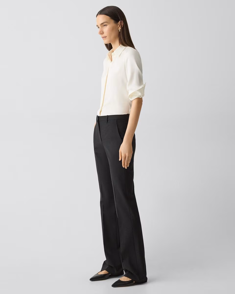 Flared Pant, 34'' in Good Wool