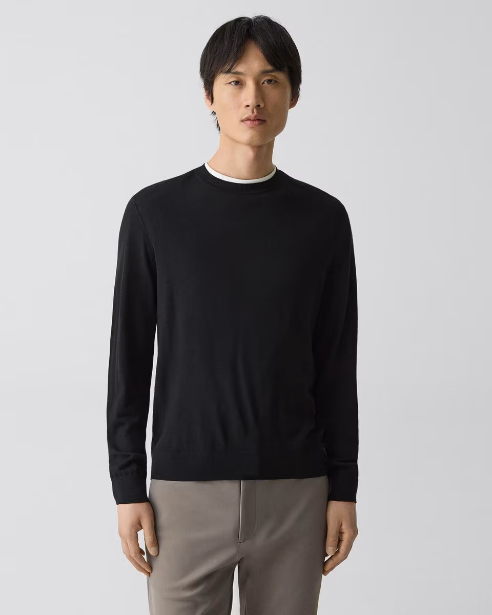Crewneck Sweater in Regal Wool