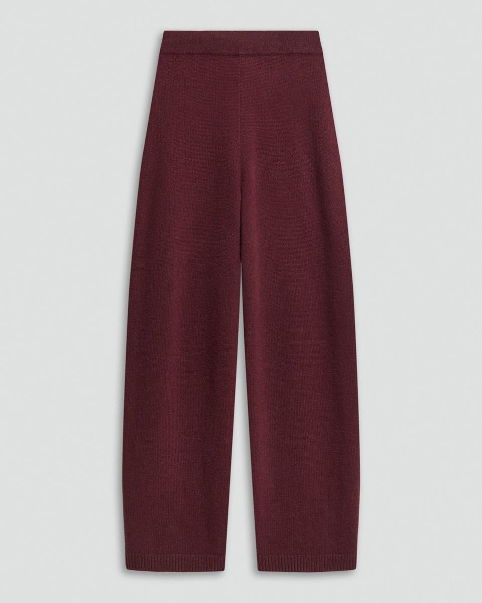 Pull-On Pant in Felted Wool Cashmere