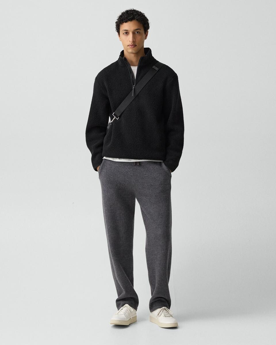 Quarter-Zip Sweatshirt in Dynamic Wool