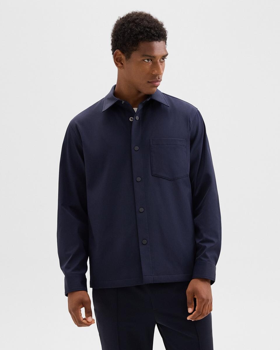 Shirt Jacket in Neoteric