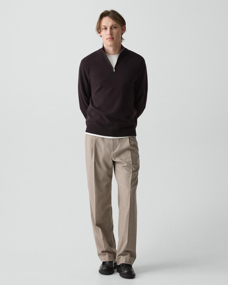 Hilles Quarter-Zip Sweater in Cashmere