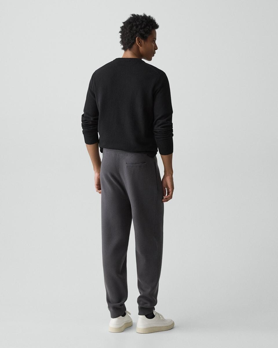 Drawstring Jogger in Wool Bilen