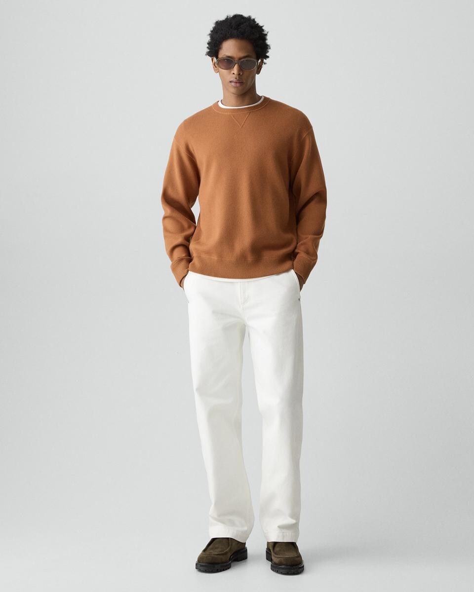 Crewneck Sweatshirt in Wool Bilen
