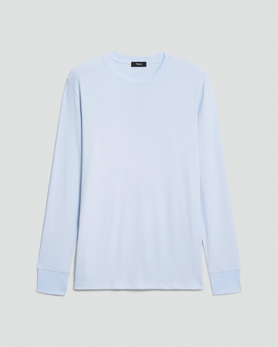 Essential Long-Sleeve Tee in Anemone Modal Jersey