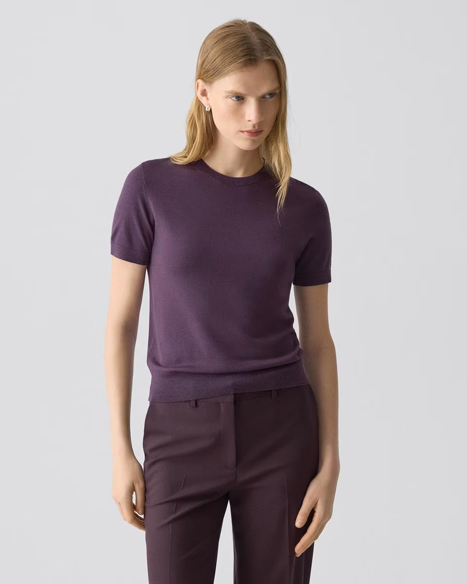 Sweater Tee in Regal Wool