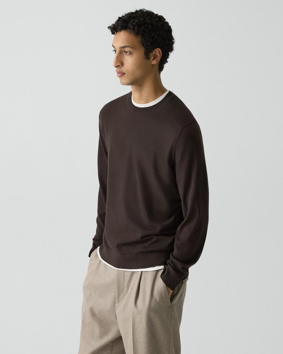 Crewneck Sweater in Regal Wool
