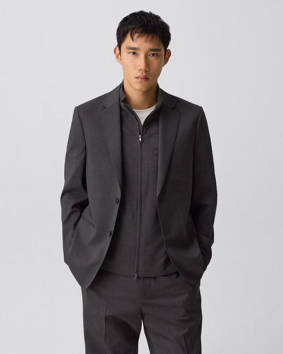 Clinton Blazer in Motion Wool