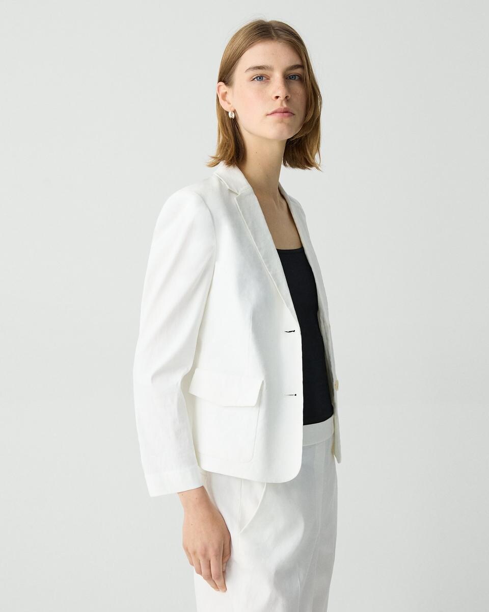 Shrunken Blazer in Good Linen