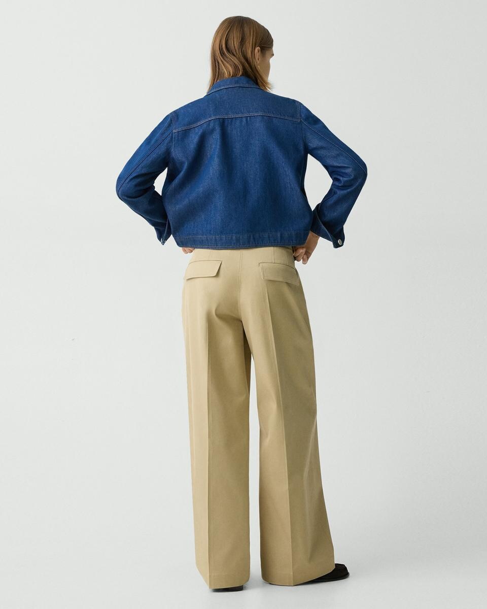 Relaxed Pant in Cotton Chino