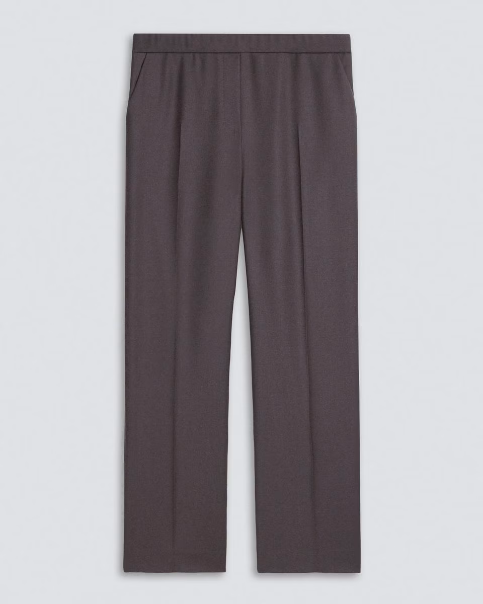 Treeca Pull-On Pant in Sleek Flannel
