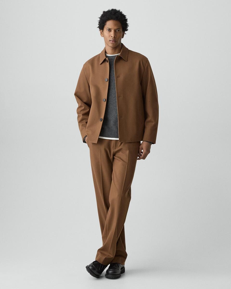 Chore Coat in Knit Twill