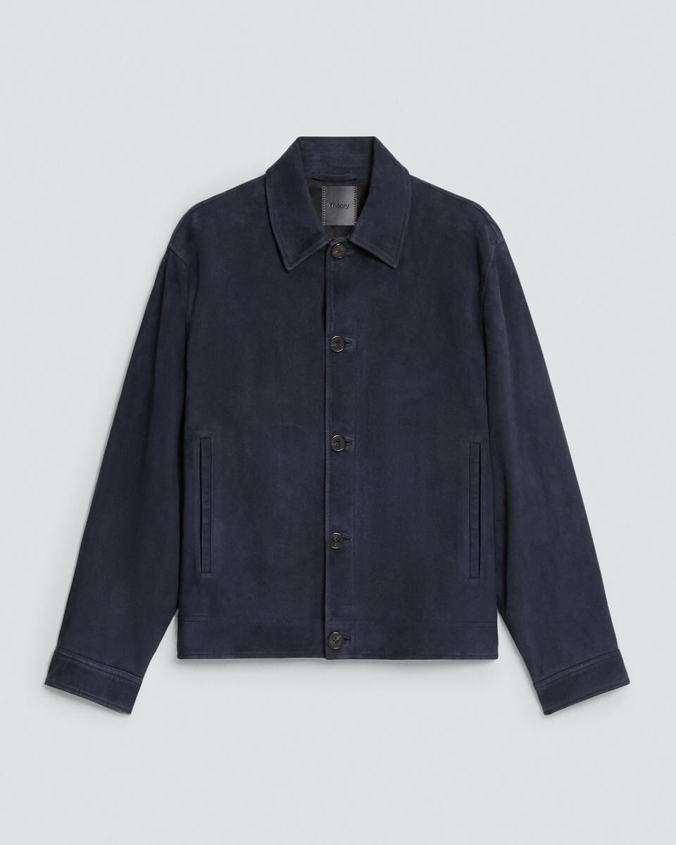 Amos Jacket in Suede