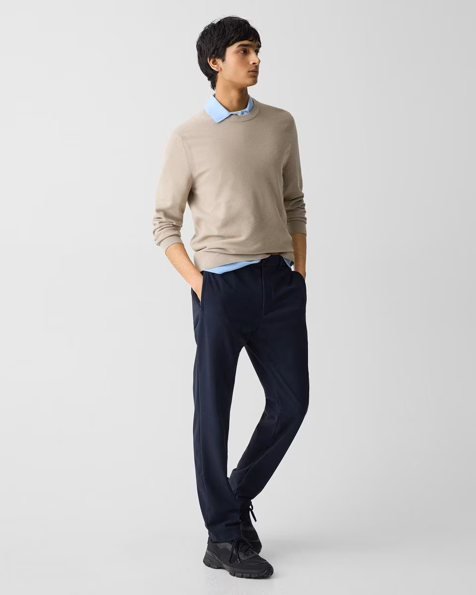 Curtis Drawstring Pant in Precision Ponte